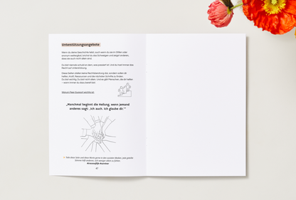 Peer-Support Unterstützung- Traces of Life Überleben und Erblühen